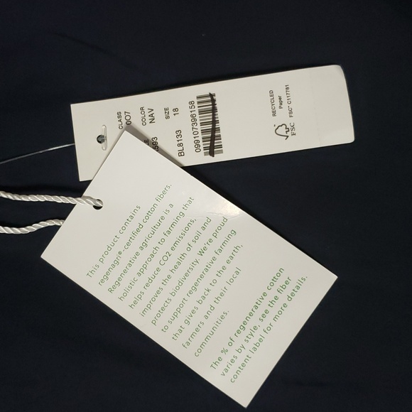 Nwt J. Crew Fitted Puff-sleeve Top Blue - Picture 9 of 9